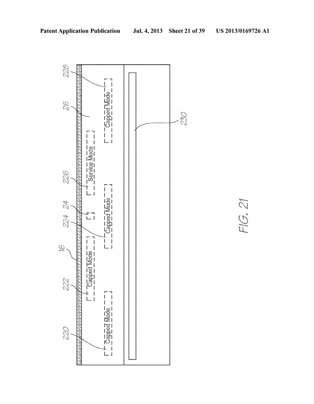 PRINTER HAVING FIXED VACUUM PLATEN AND MOVING BELT ASSEMBLY - diagram, schematic, and image 22