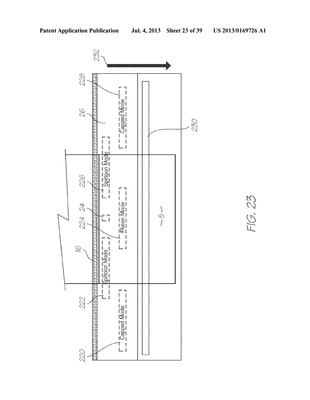 PRINTER HAVING FIXED VACUUM PLATEN AND MOVING BELT ASSEMBLY - diagram, schematic, and image 24