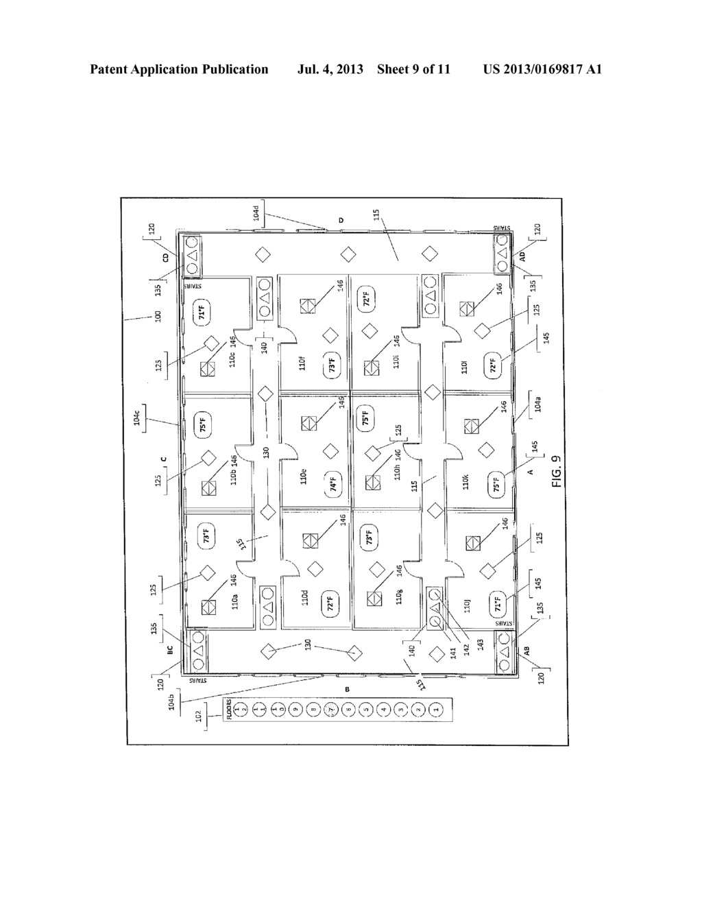 METHOD AND SYSTEM FOR ENABLING SMART BUILDING RESCUE - diagram, schematic, and image 10