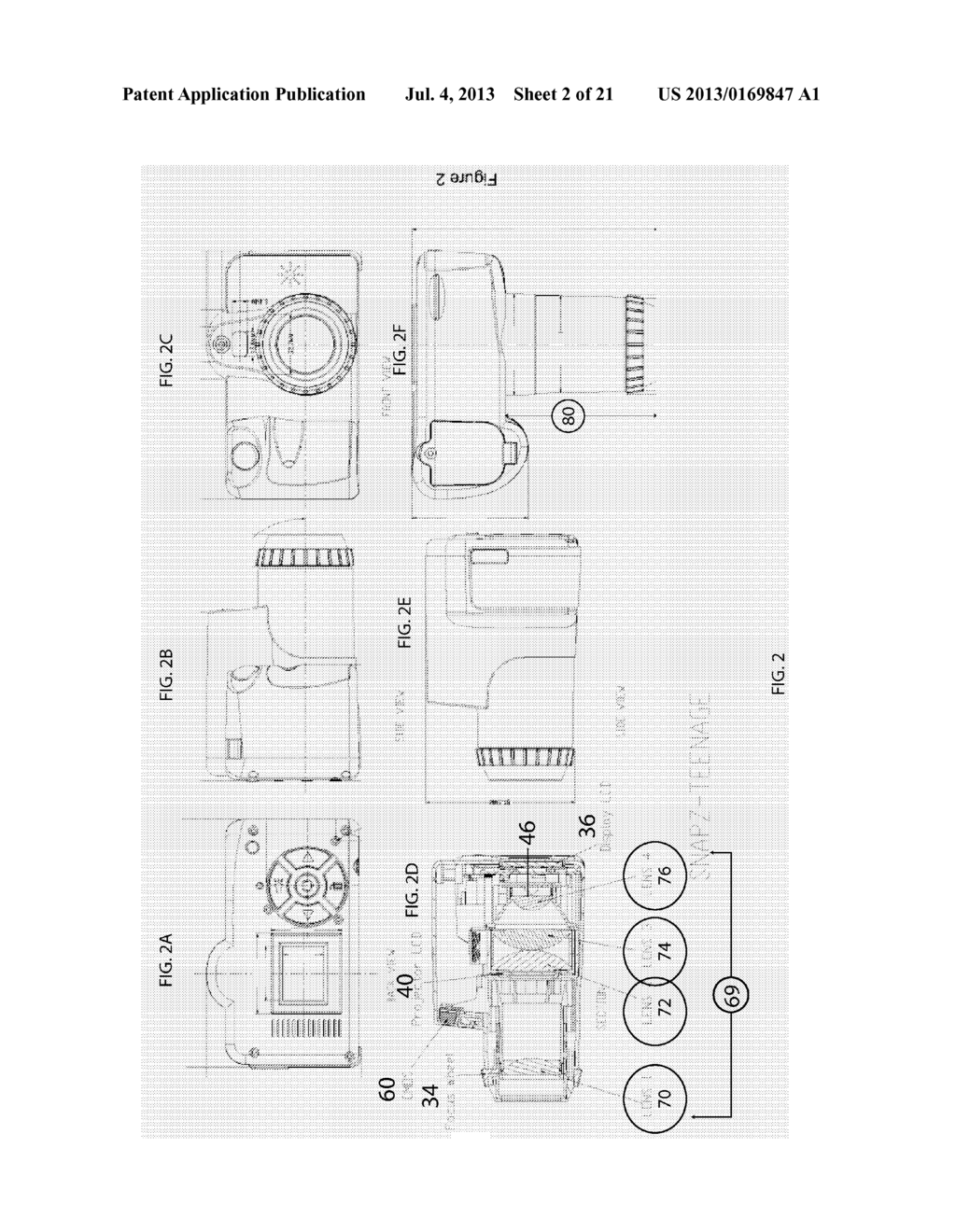 DIGITAL CAMERA WITH A PROJECTOR - diagram, schematic, and image 03