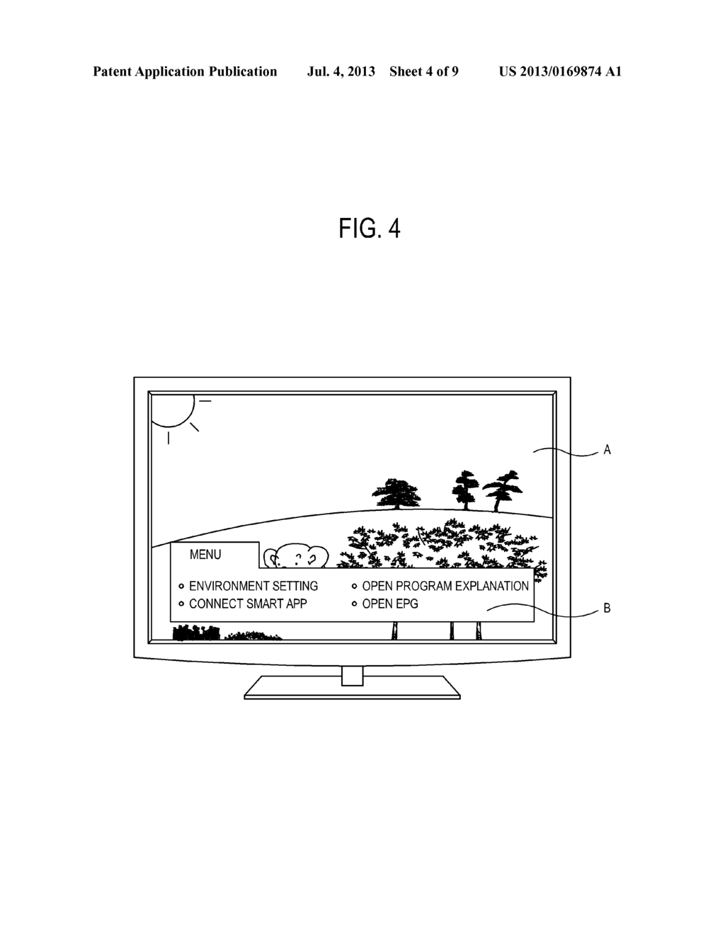 DISPLAY APPARATUS, CONNECTABLE EXTERNAL PERIPHERAL DEVICE AND METHOD OF     DISPLAYING AN IMAGE - diagram, schematic, and image 05