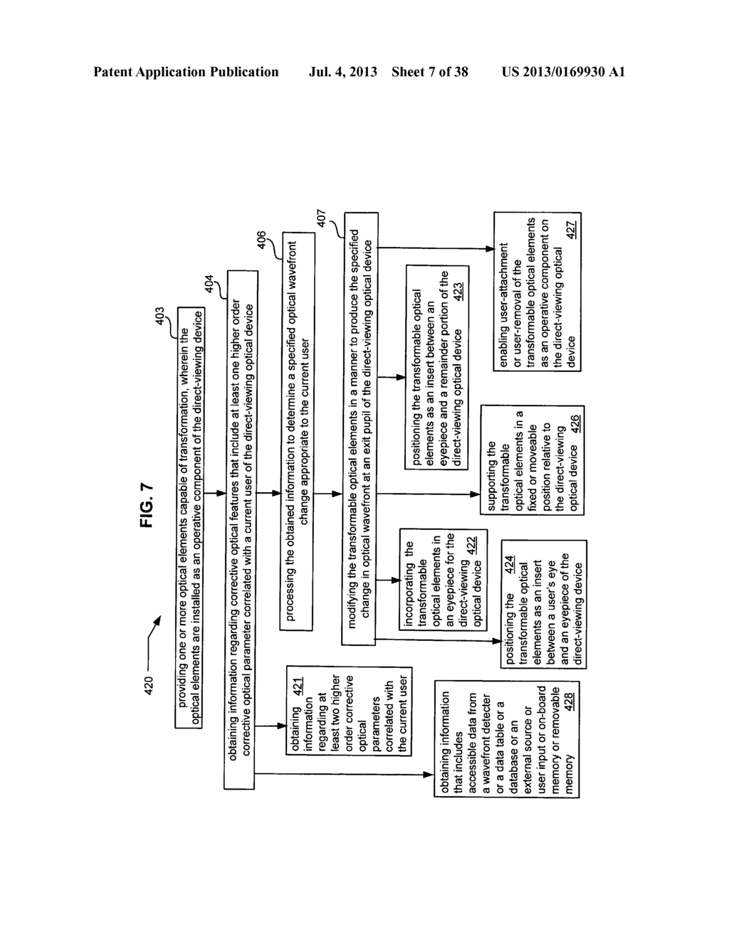 Optical device with active user-based aberration correction - diagram, schematic, and image 08