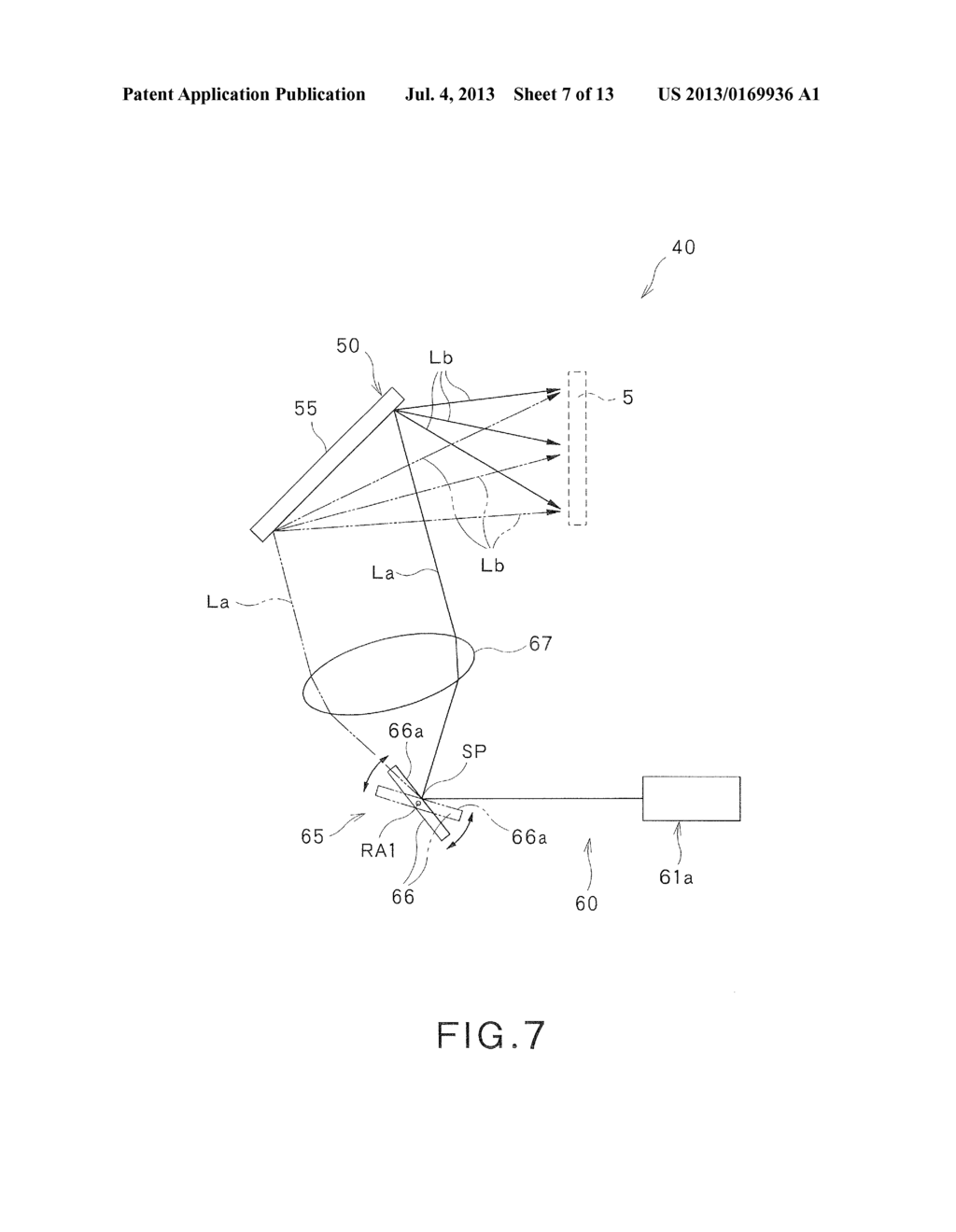 ILLUMINATION DEVICE, PROJECTION DEVICE, AND PROJECTION-TYPE IMAGE DISPLAY     DEVICE - diagram, schematic, and image 08