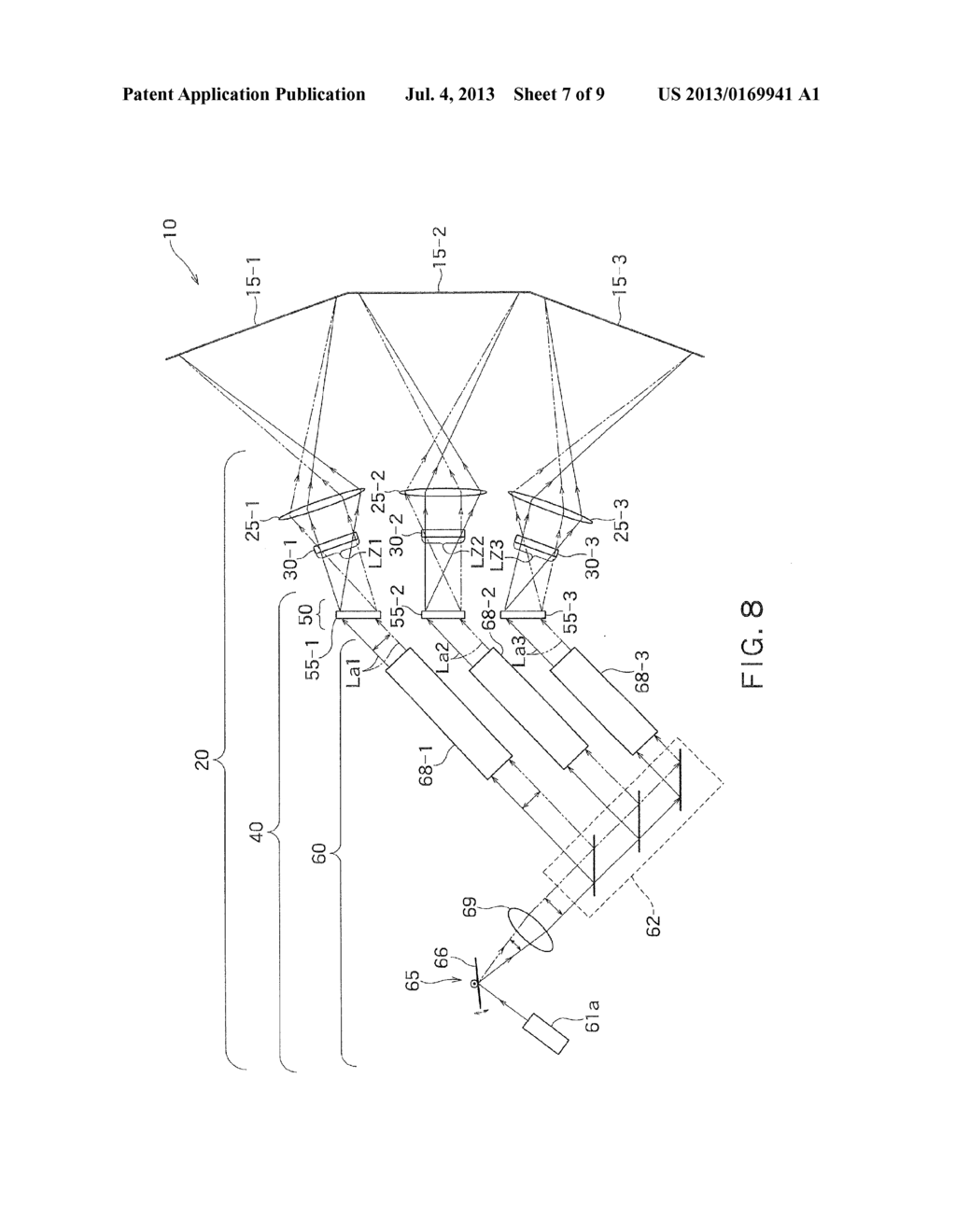 PROJECTION DEVICE AND PROJECTION-TYPE VIDEO DISPLAY DEVICE - diagram, schematic, and image 08