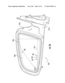 AUTOMOTIVE REARVIEW MIRROR WITH CAPACITIVE SWITCHES diagram and image