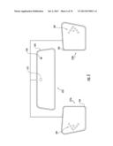 AUTOMOTIVE REARVIEW MIRROR WITH CAPACITIVE SWITCHES diagram and image