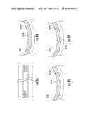 AUTOMOTIVE REARVIEW MIRROR WITH CAPACITIVE SWITCHES diagram and image