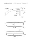 AUTOMOTIVE REARVIEW MIRROR WITH CAPACITIVE SWITCHES diagram and image