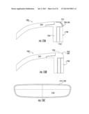 AUTOMOTIVE REARVIEW MIRROR WITH CAPACITIVE SWITCHES diagram and image