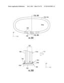 AUTOMOTIVE REARVIEW MIRROR WITH CAPACITIVE SWITCHES diagram and image