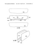 AUTOMOTIVE REARVIEW MIRROR WITH CAPACITIVE SWITCHES diagram and image
