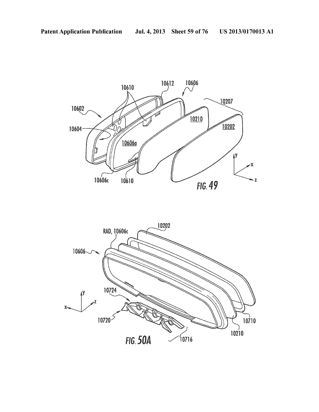 AUTOMOTIVE REARVIEW MIRROR WITH CAPACITIVE SWITCHES - diagram, schematic, and image 60