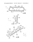 AUTOMOTIVE REARVIEW MIRROR WITH CAPACITIVE SWITCHES diagram and image