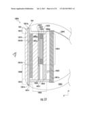 AUTOMOTIVE REARVIEW MIRROR WITH CAPACITIVE SWITCHES diagram and image