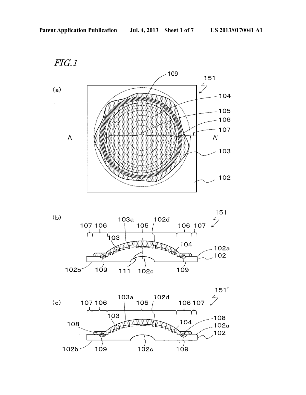 DIFFRACTIVE OPTICAL ELEMENT AND METHOD FOR PRODUCING DIFFRACTIVE OPTICAL     ELEMENT - diagram, schematic, and image 02