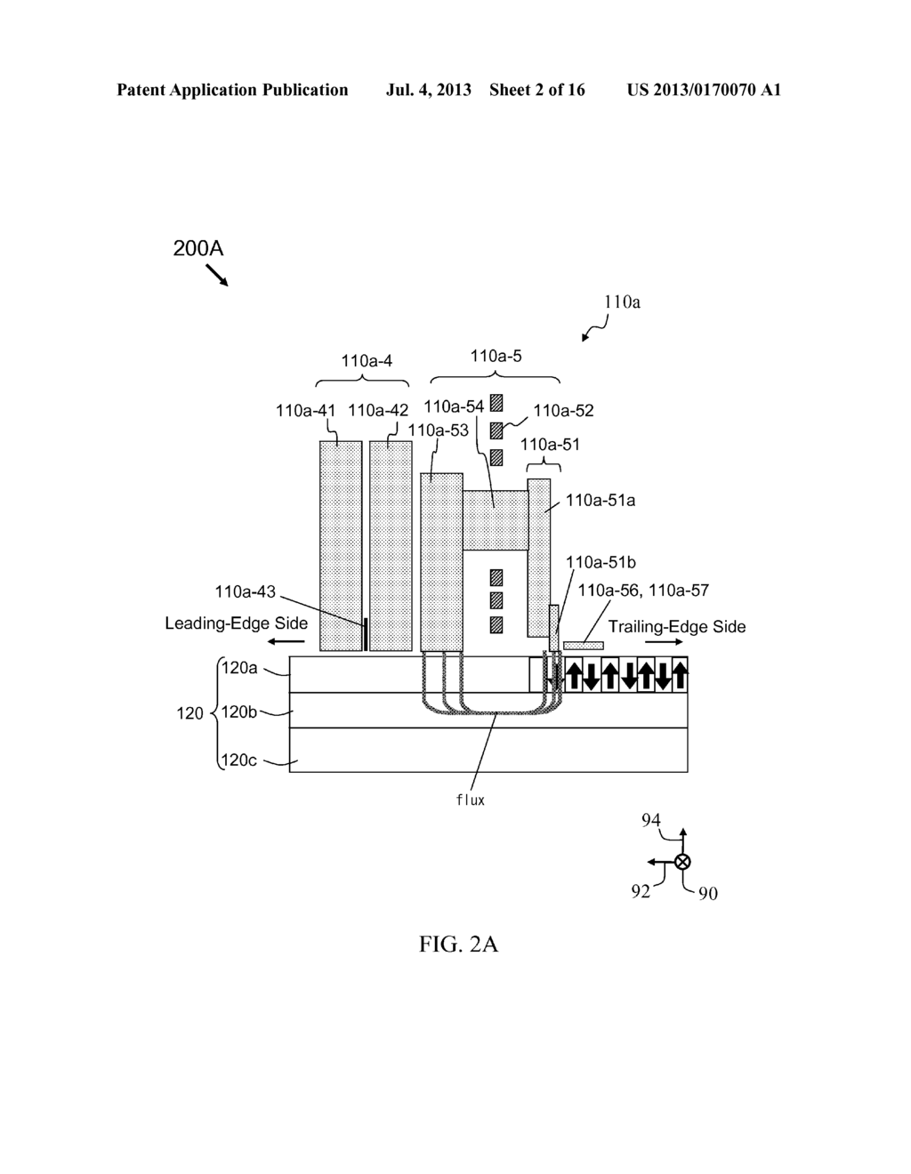 MAGNETIC-RECORDING HEAD WITH TOUCH-DOWN DETECTOR INCORPORATING A CARBON     NANO-TUBE - diagram, schematic, and image 03