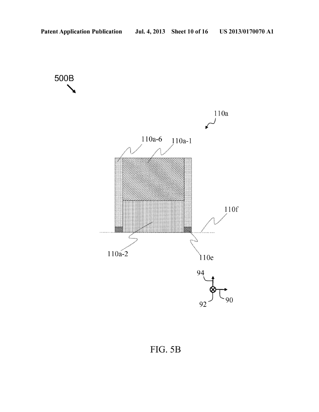 MAGNETIC-RECORDING HEAD WITH TOUCH-DOWN DETECTOR INCORPORATING A CARBON     NANO-TUBE - diagram, schematic, and image 11