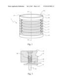 CAPACITANCE ELECTRODE STRUCTURE FOR MEASURING MOISTURE diagram and image