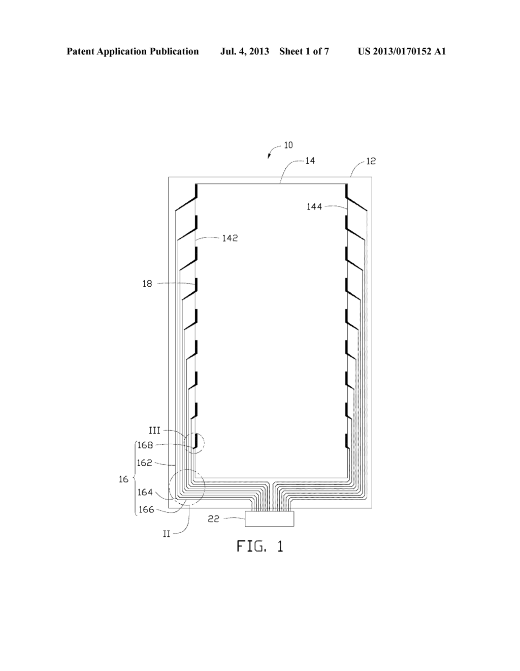 PRINTED CIRCUIT AND PRINTED CIRCUIT OF TOUCH PANEL - diagram, schematic, and image 02