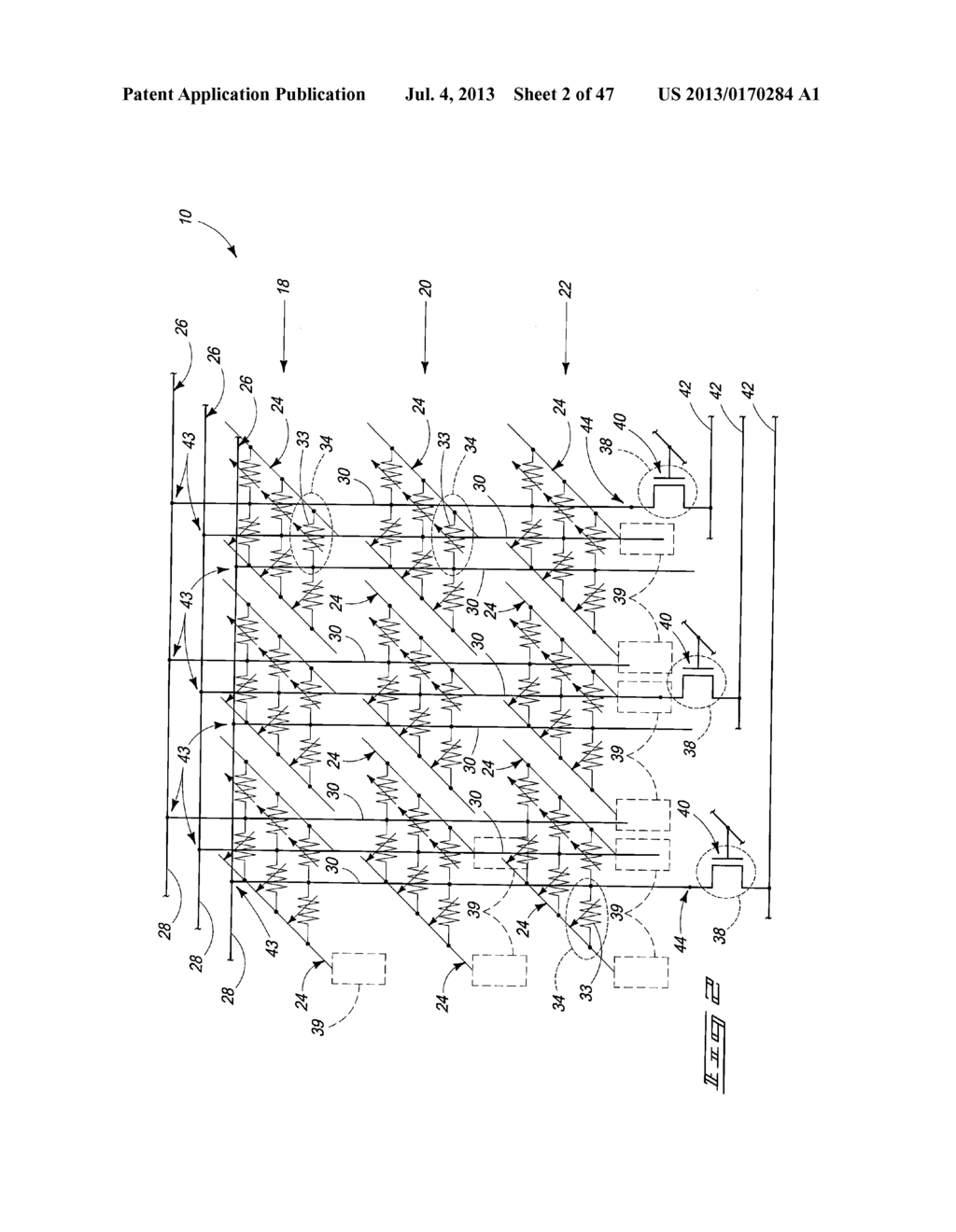 Arrays Of Vertically Stacked Tiers Of Non-Volatile Cross Point Memory     Cells, Methods Of Forming Arrays Of Vertically Stacked Tiers Of     Non-Volatile Cross Point Memory Cells, And Methods Of Reading A Data     Value Stored By An Array Of Vertically Stacked Tiers Of Non-Volatile     Cross Point Memory Cells - diagram, schematic, and image 03