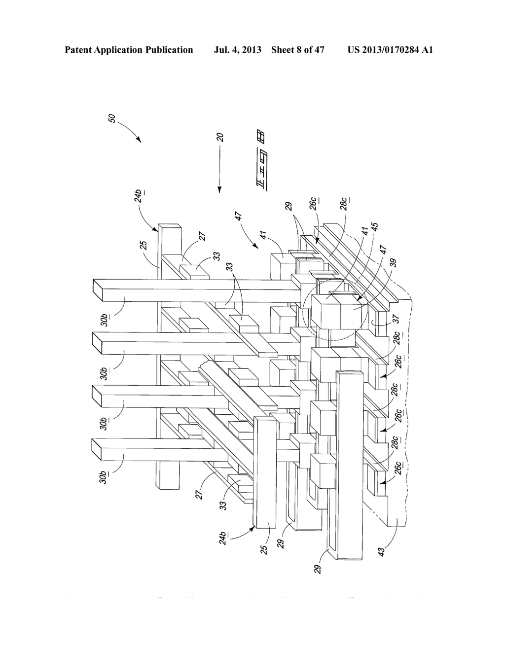 Arrays Of Vertically Stacked Tiers Of Non-Volatile Cross Point Memory     Cells, Methods Of Forming Arrays Of Vertically Stacked Tiers Of     Non-Volatile Cross Point Memory Cells, And Methods Of Reading A Data     Value Stored By An Array Of Vertically Stacked Tiers Of Non-Volatile     Cross Point Memory Cells - diagram, schematic, and image 09