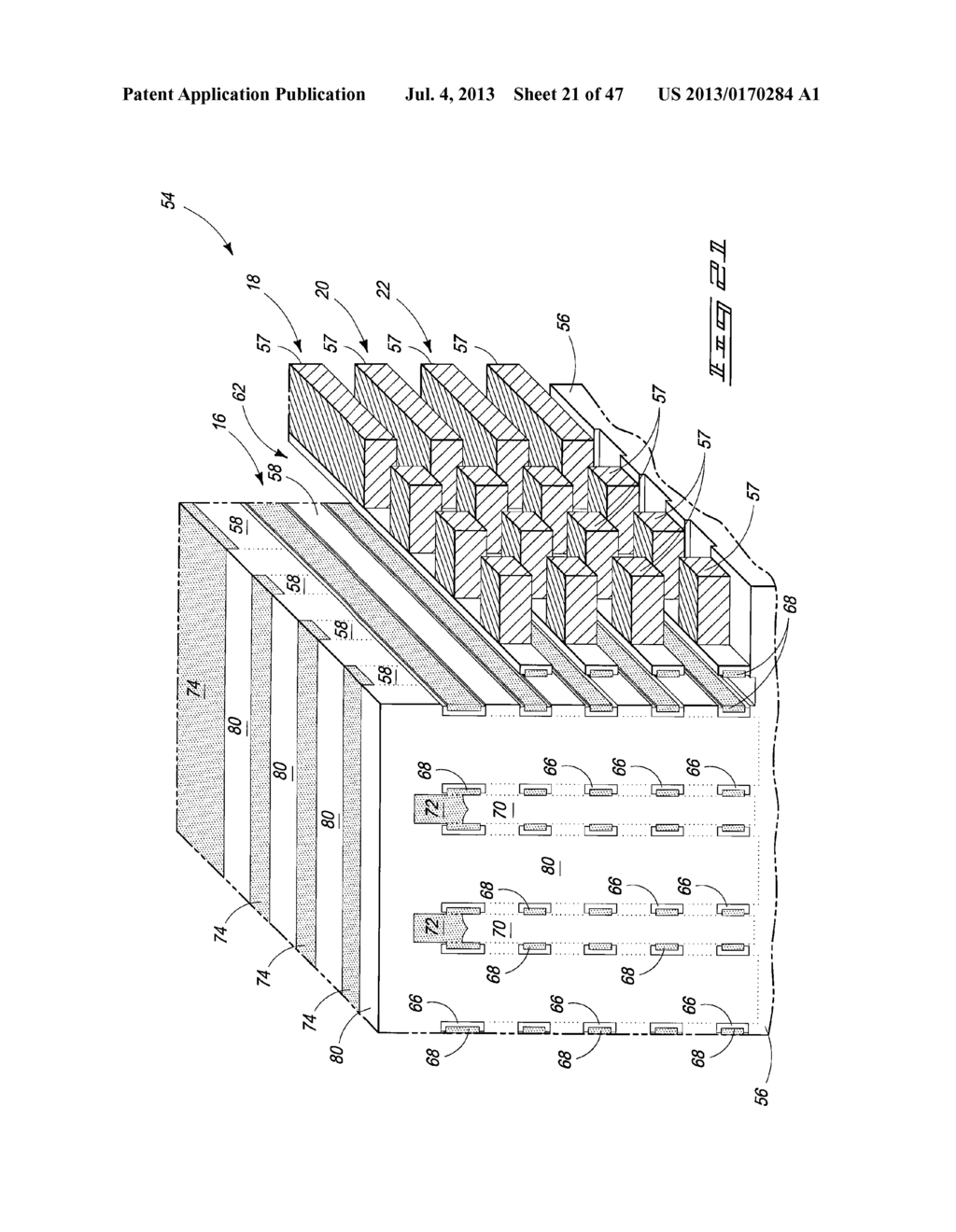 Arrays Of Vertically Stacked Tiers Of Non-Volatile Cross Point Memory     Cells, Methods Of Forming Arrays Of Vertically Stacked Tiers Of     Non-Volatile Cross Point Memory Cells, And Methods Of Reading A Data     Value Stored By An Array Of Vertically Stacked Tiers Of Non-Volatile     Cross Point Memory Cells - diagram, schematic, and image 22