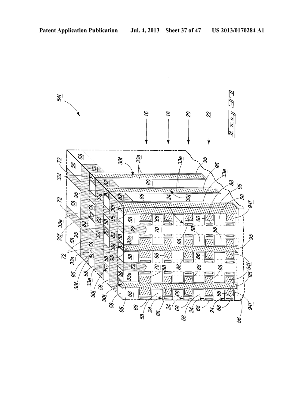 Arrays Of Vertically Stacked Tiers Of Non-Volatile Cross Point Memory     Cells, Methods Of Forming Arrays Of Vertically Stacked Tiers Of     Non-Volatile Cross Point Memory Cells, And Methods Of Reading A Data     Value Stored By An Array Of Vertically Stacked Tiers Of Non-Volatile     Cross Point Memory Cells - diagram, schematic, and image 38