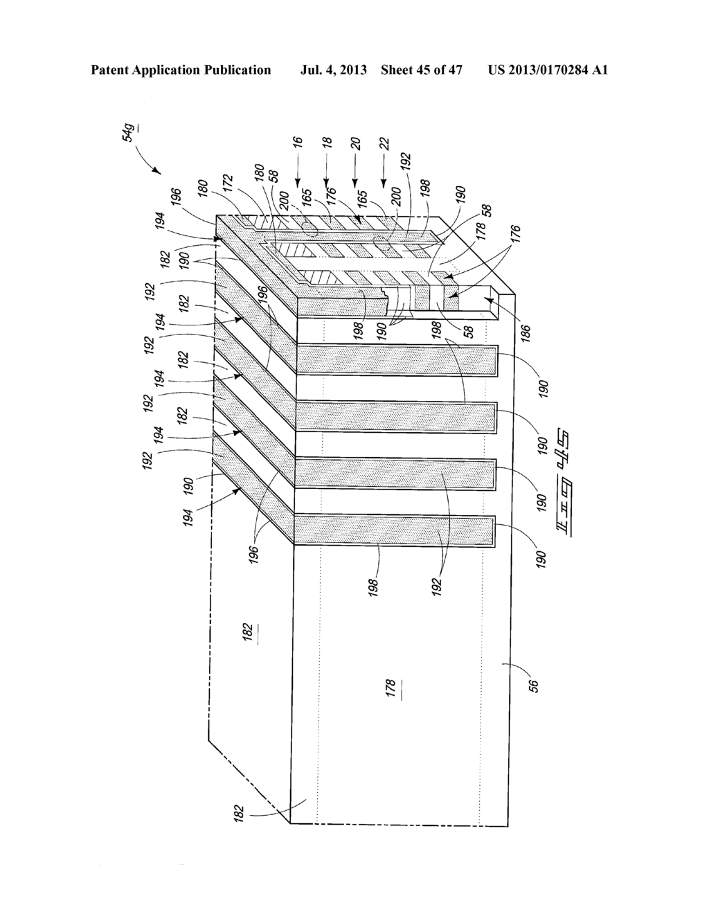 Arrays Of Vertically Stacked Tiers Of Non-Volatile Cross Point Memory     Cells, Methods Of Forming Arrays Of Vertically Stacked Tiers Of     Non-Volatile Cross Point Memory Cells, And Methods Of Reading A Data     Value Stored By An Array Of Vertically Stacked Tiers Of Non-Volatile     Cross Point Memory Cells - diagram, schematic, and image 46