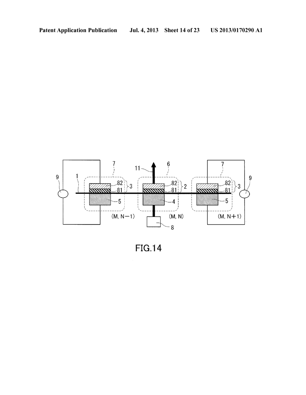 SPIN DEVICE, DRIVING METHOD OF THE SAME, AND PRODUCTION METHOD OF THE SAME - diagram, schematic, and image 15