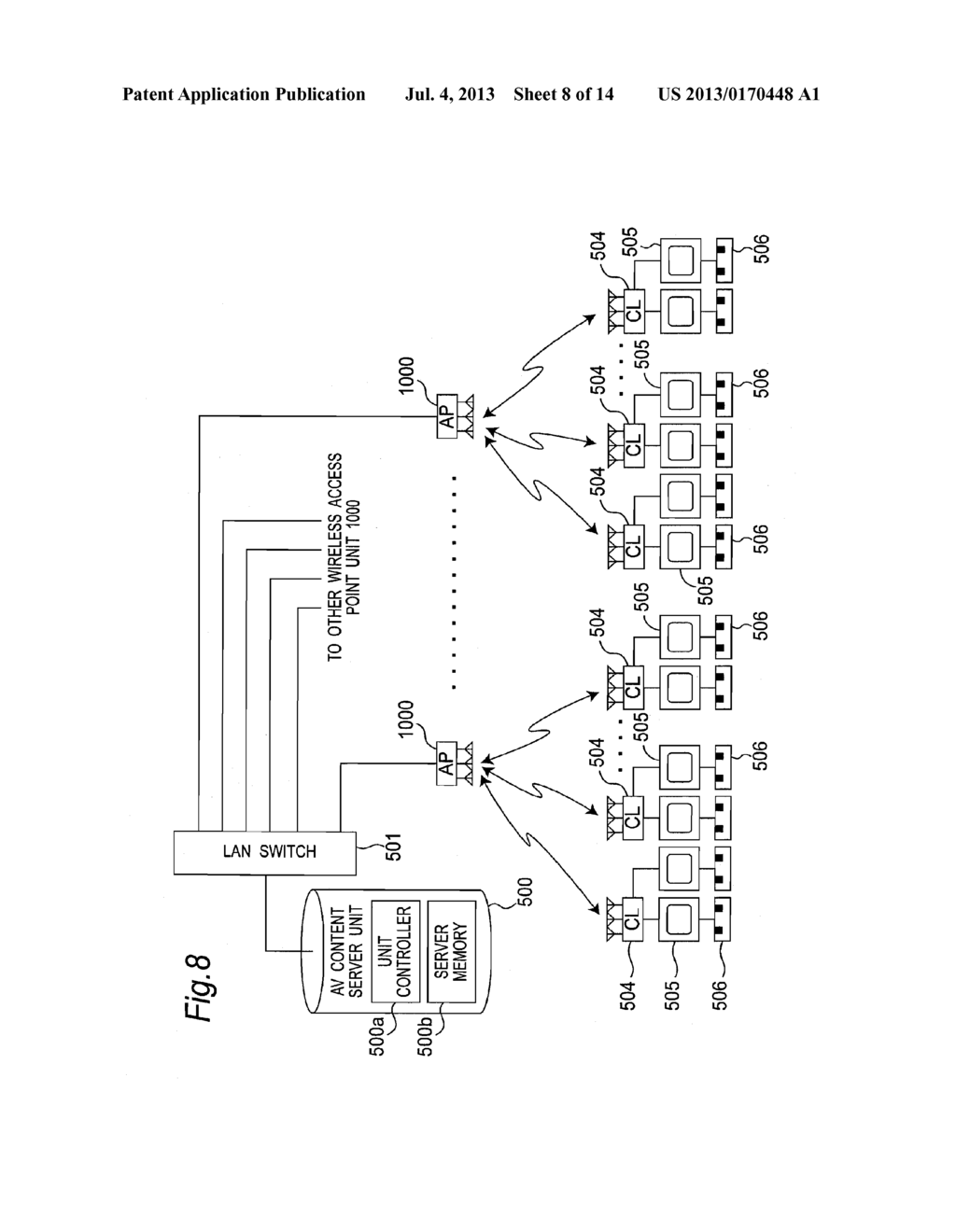 WIRELESS COMMUNICATION SYSTEM PROVIDED IN AIRCRAFT FOR COMMUNICATING USING     PLURAL WIRELESS CHANNELS - diagram, schematic, and image 09