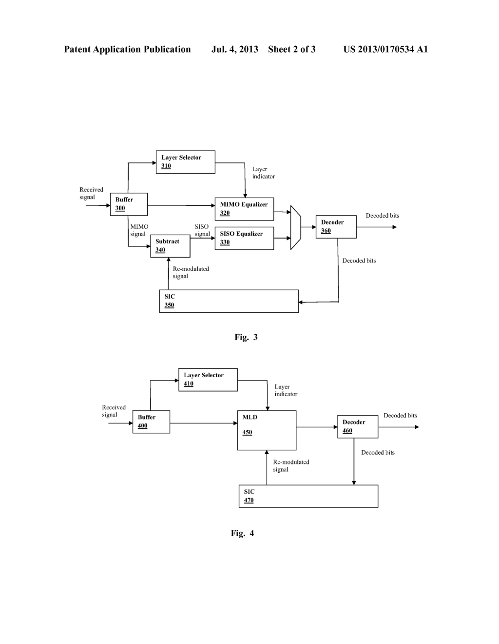 SUCCESSIVE INTERFERENCE CANCELLATION SYSTEM AND METHOD FOR MIMO HORIZONTAL     ENCODING AND DECODING - diagram, schematic, and image 03