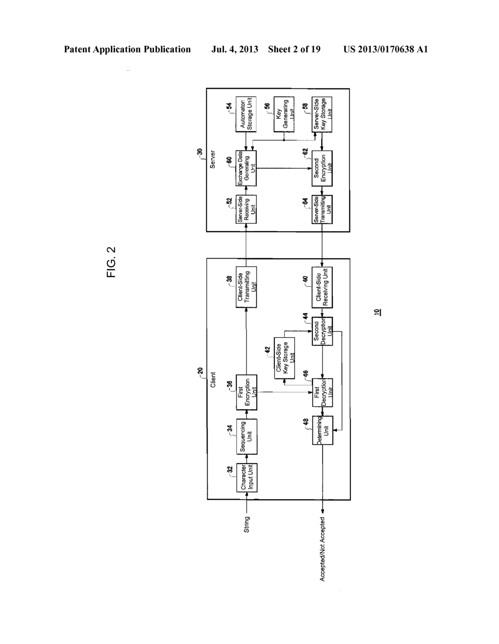 SYSTEM FOR CHECKING ACCEPTANCE OF STRING BY AUTOMATON - diagram, schematic, and image 03