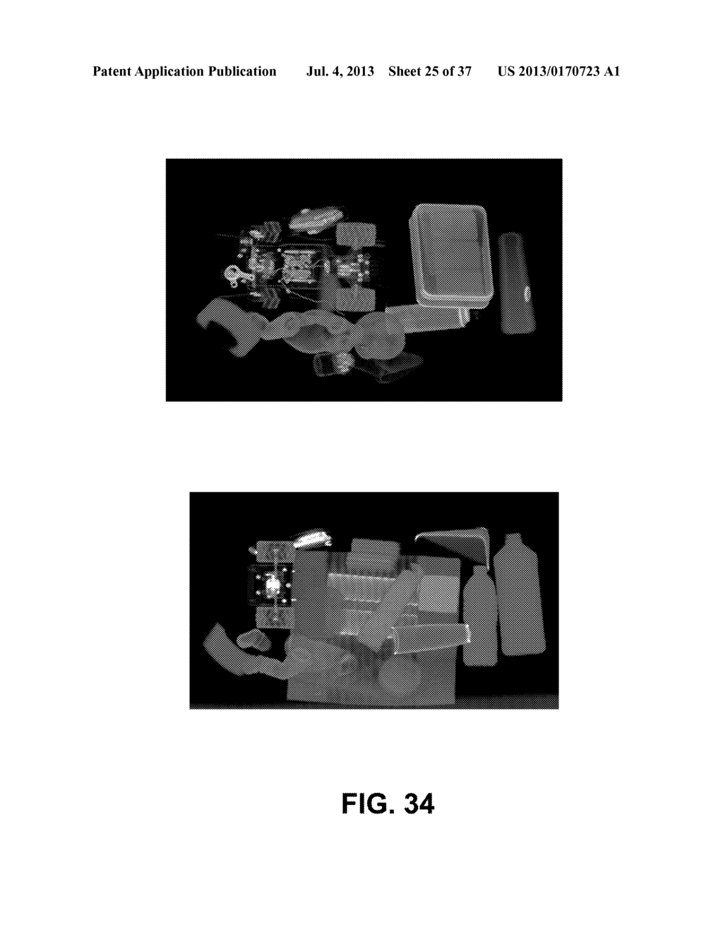 EXTRACTION OF OBJECTS FROM CT IMAGES BY SEQUENTIAL SEGMENTATION AND     CARVING - diagram, schematic, and image 26