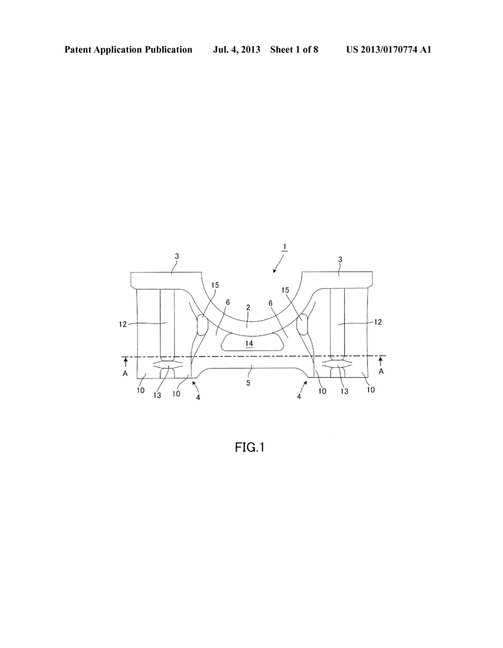 IRON-BASED METAL BEARING CAP TO BE CAST INTO LIGHT METAL MEMBER - diagram, schematic, and image 02