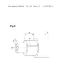 MULTI-CORE OPTICAL FIBER diagram and image