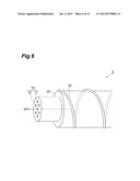 MULTI-CORE OPTICAL FIBER diagram and image