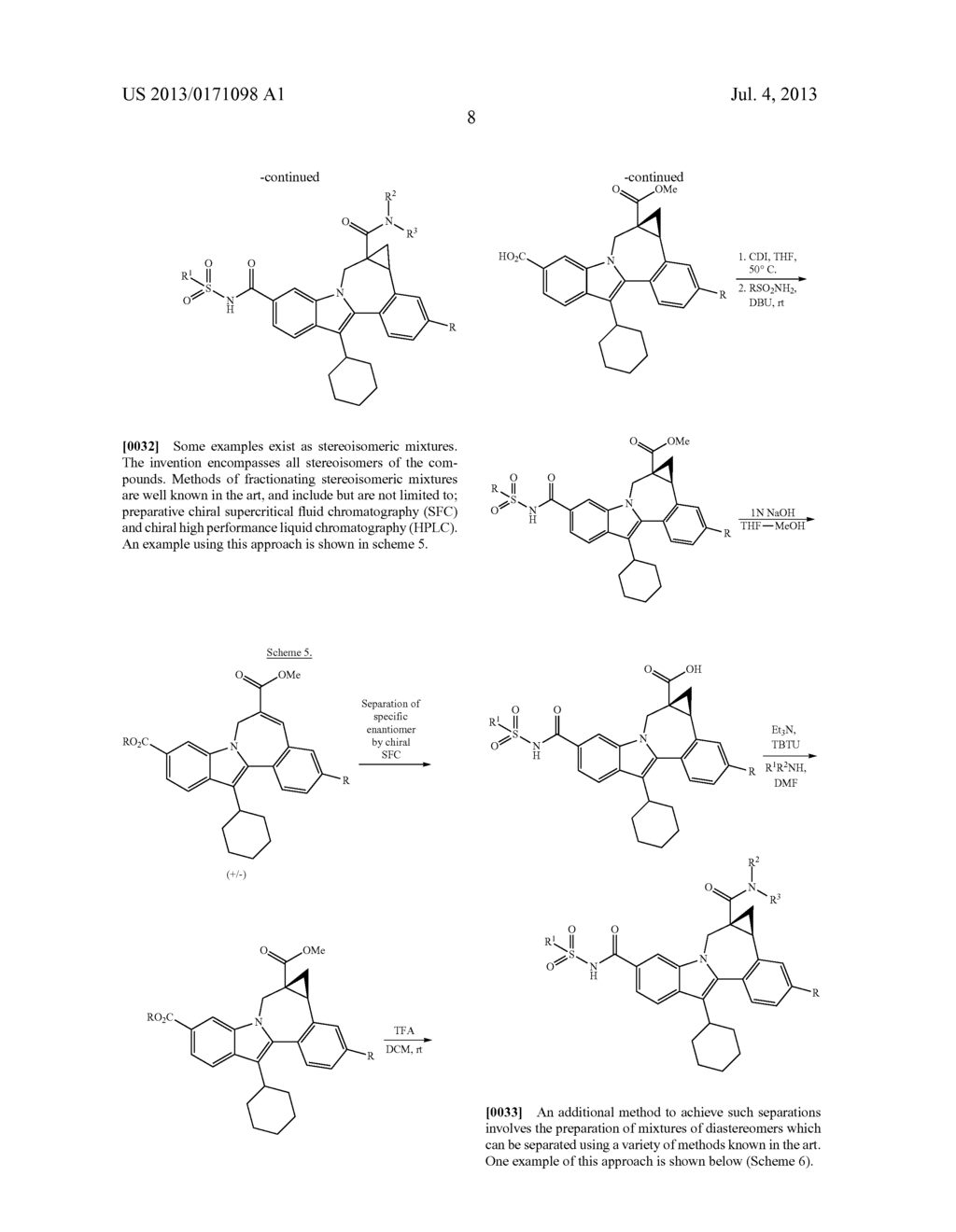 Cyclopropyl Fused Indolobenzazepine HCV NS5B Inhibitors - diagram, schematic, and image 09