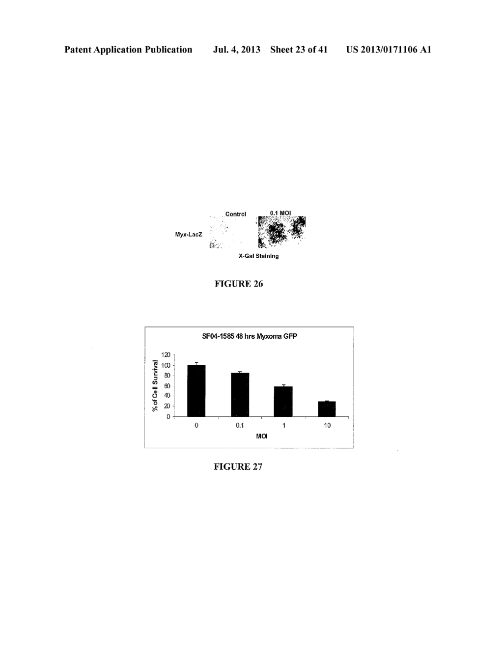 USE OF A COMBINATION OF MYXOMA VIRUS AND RAPAMYCIN FOR THERAPEUTIC     TREATMENT - diagram, schematic, and image 24