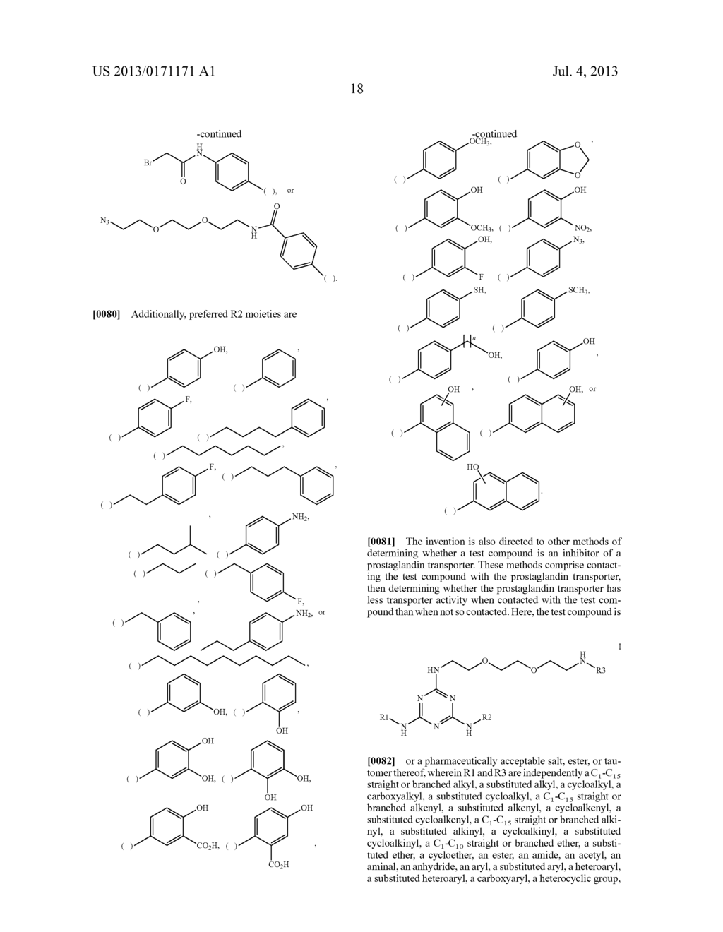 PROSTAGLANDIN TRANSPORTER INHIBITORS - diagram, schematic, and image 46