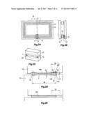 JOINED UNIT OF GLASS BASE MEMBERS, AIRTIGHT ENVELOPE, AND METHOD FOR     PRODUCING GLASS STRUCTURAL UNIT diagram and image