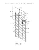 BULLET-PROOF GLASS PANE WITH EDGE REINFORCEMENT diagram and image