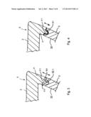 BULLET-PROOF GLASS PANE WITH EDGE REINFORCEMENT diagram and image