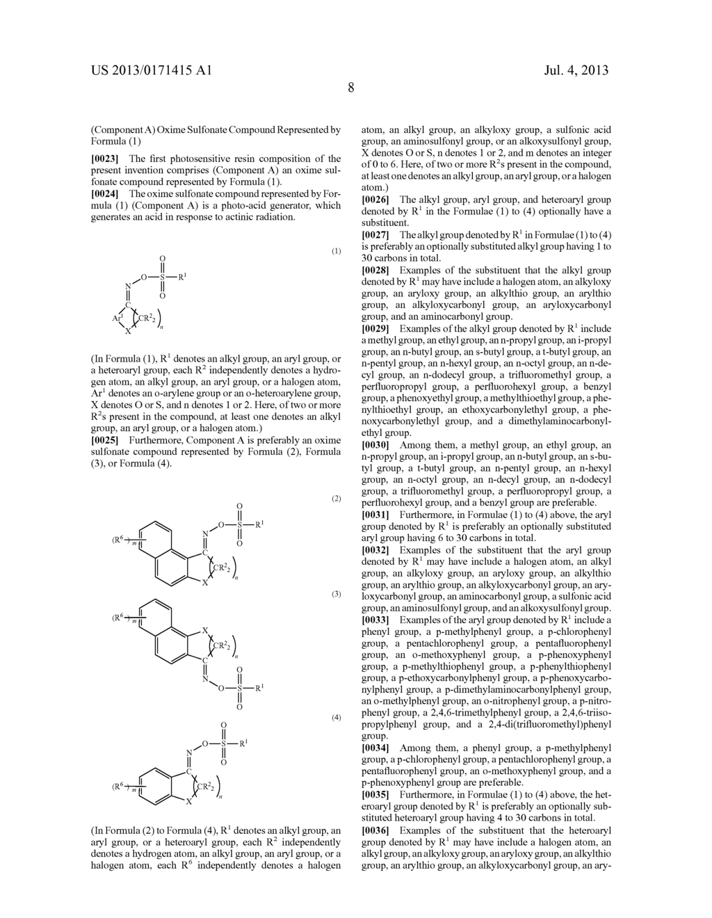 PHOTOSENSITIVE RESIN COMPOSITION, OXIME SULFONATE COMPOUND, METHOD FOR     FORMING CURED FILM, CURED FILM, ORGANIC EL DISPLAY DEVICE, AND LIQUID     CRYSTAL DISPLAY DEVICE - diagram, schematic, and image 11