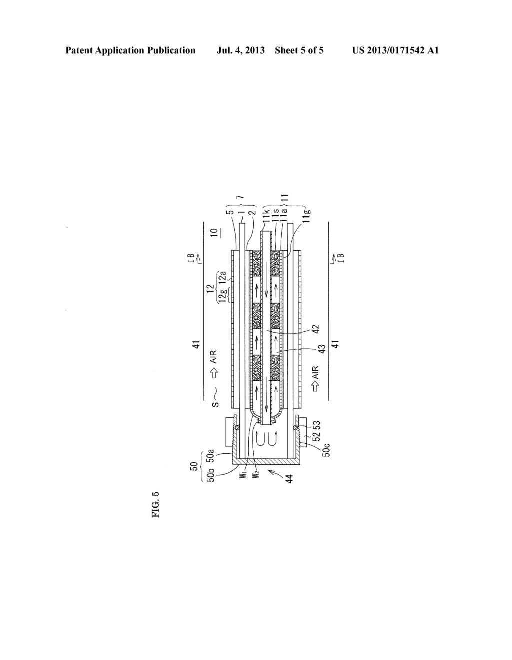 GAS DECOMPOSITION COMPONENT, POWER GENERATION APPARATUS, AND METHOD FOR     DECOMPOSING GAS - diagram, schematic, and image 06