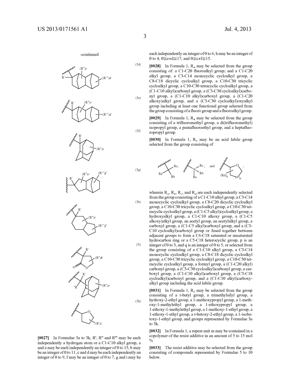 ADDITIVE FOR RESIST AND RESIST COMPOSITION COMPRISING SAME - diagram, schematic, and image 04