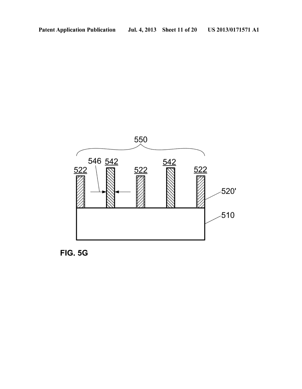 VAPOR TREATMENT PROCESS FOR PATTERN SMOOTHING AND INLINE CRITICAL     DIMENSION SLIMMING - diagram, schematic, and image 12