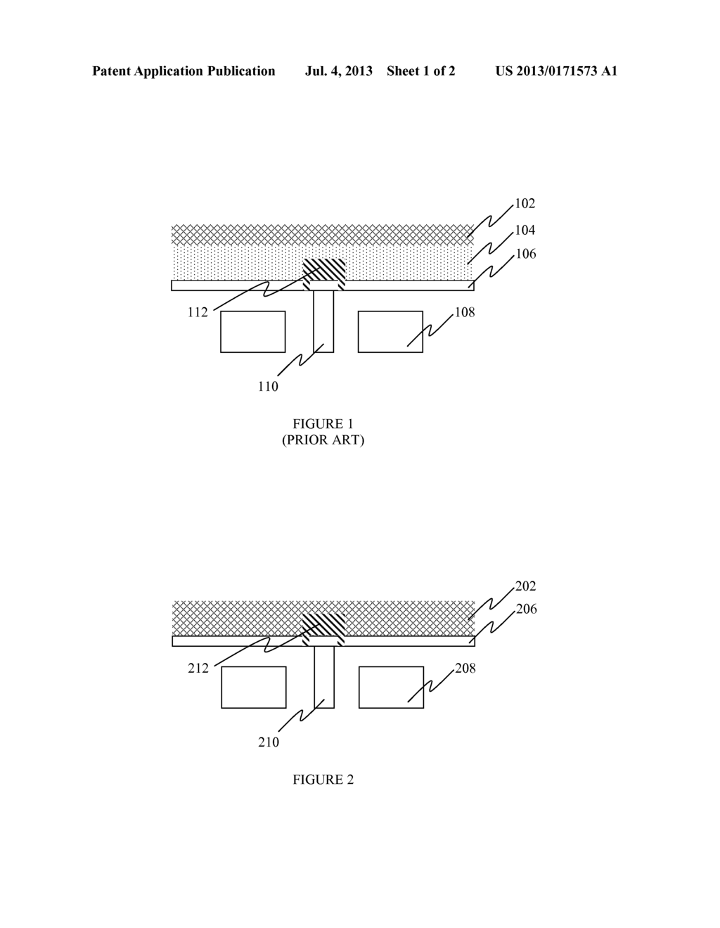 METHOD FOR MANUFACTURING A PLANARISED REFLECTIVE LAYER FOR MICROMIRROR     DEVICES - diagram, schematic, and image 02