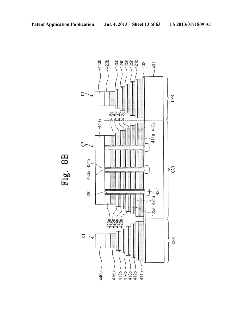 SEMICONDUCTOR DEVICE AND METHOD OF FABRICATING THE SAME - diagram, schematic, and image 14