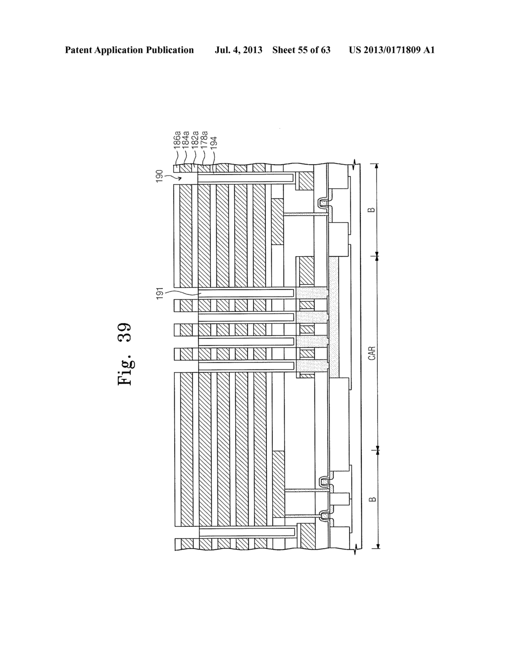 SEMICONDUCTOR DEVICE AND METHOD OF FABRICATING THE SAME - diagram, schematic, and image 56