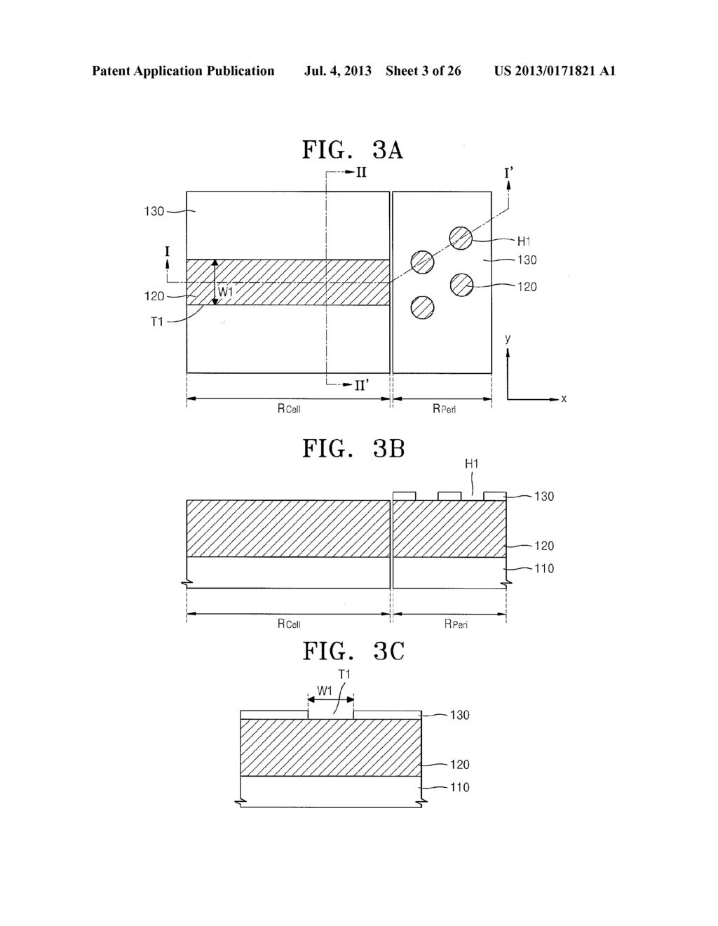 METHOD OF FABRICATING METAL CONTACT USING DOUBLE PATTERNING TECHNOLOGY AND     DEVICE FORMED THEREBY - diagram, schematic, and image 04